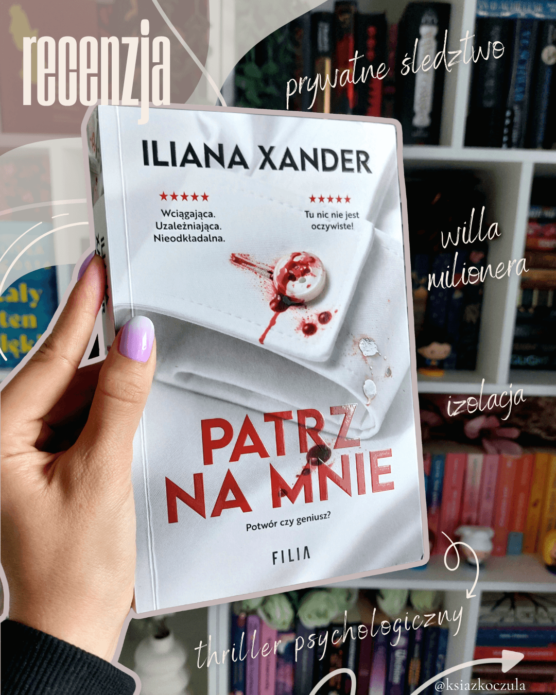 Okładka Patrz na mnie