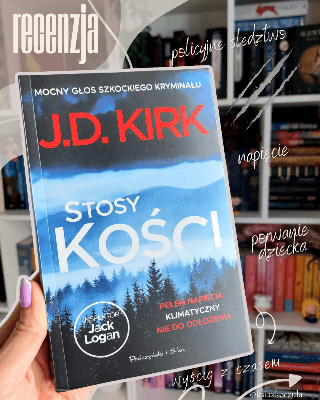 Okładka Stosy kości