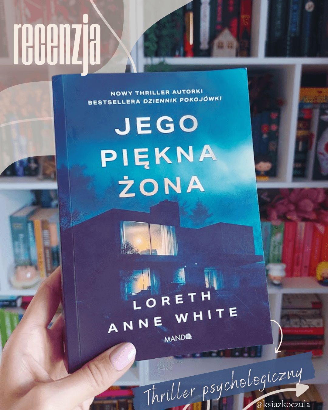 Okładka Jego piękna żona